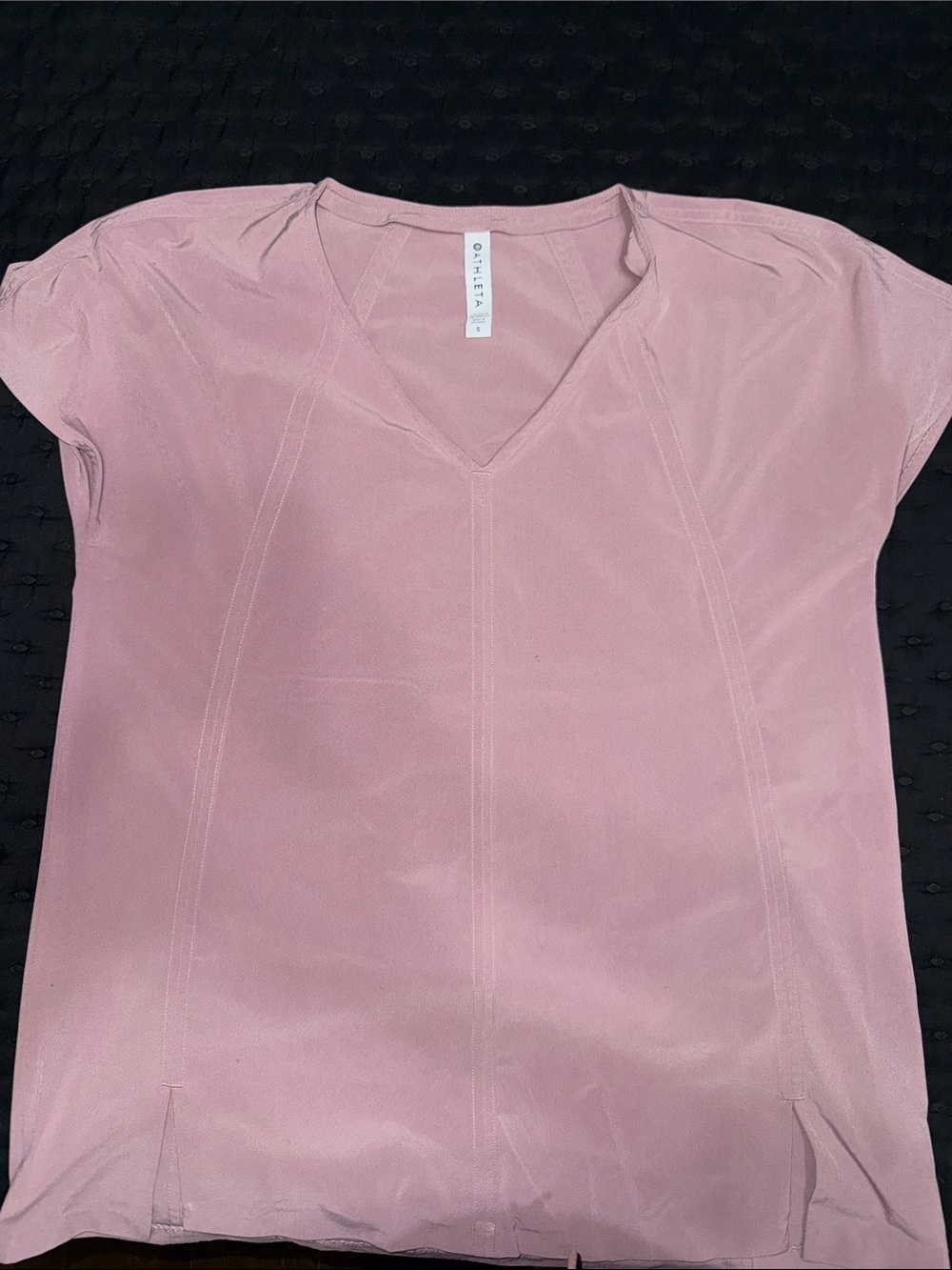 Athletes scrub Blush Pink V-Neck Women's Top